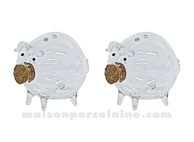 SEL ET POIVRE - SET COCHONS D5 H6CM
