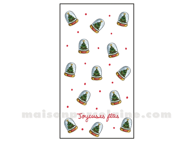 SERVIETTE PAPIER RECTANGLE SAPIN 15PCS