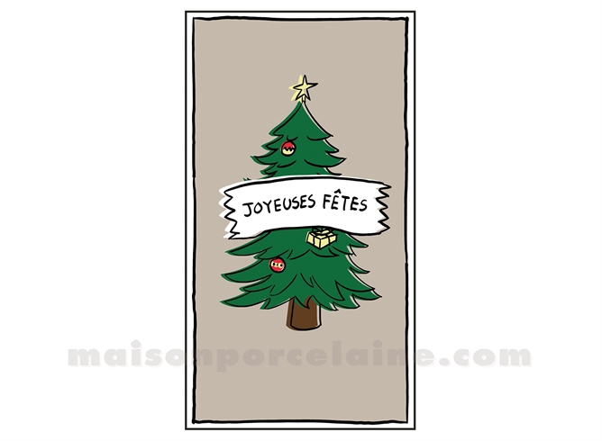 SERVIETTE PAPIER RECTANGLE SAPIN 15PCS