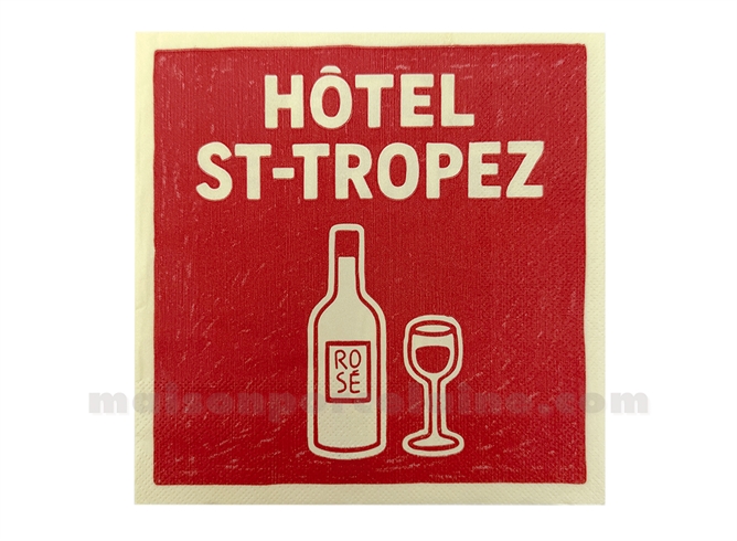 SERVIETTE PAPIER ST-TROPEZ X20