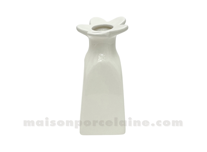 SOLIFLOR FLEUR PM BLANC CASSÉ D5,5 H11,5CM