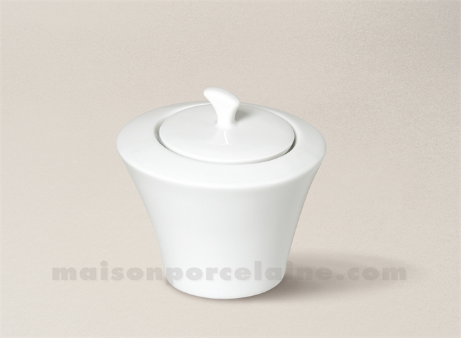 SUCRIER PORCELAINE BLANCHE KOSMOS 11X11.5 35CL