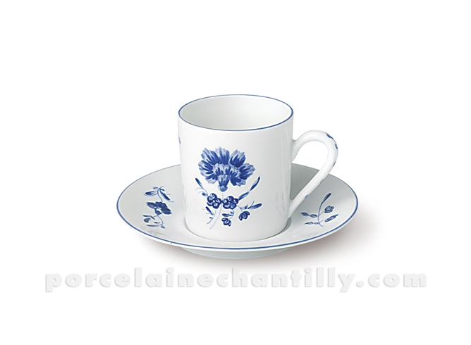 TASSE CAFE+SOUCOUPE LIMOGES EMPIRE 10CL