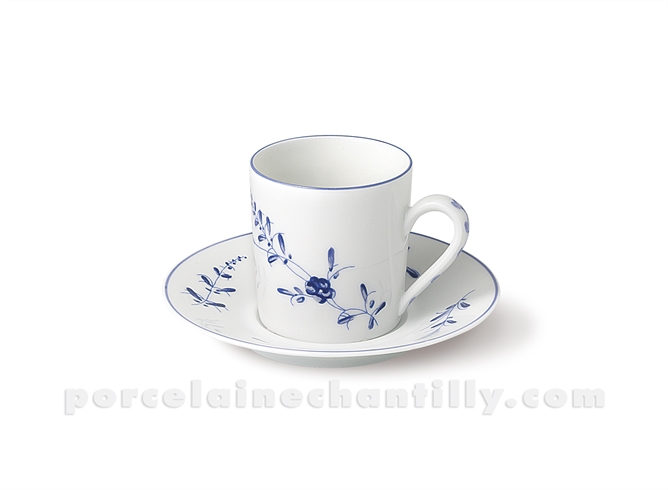 TASSE CAFE+SOUCOUPE LIMOGES EMPIRE 10CL