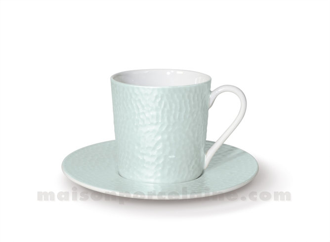 TASSE CAFE+SOUCOUPE REVES D'OPALINE 5X7 9CL - AMANDE