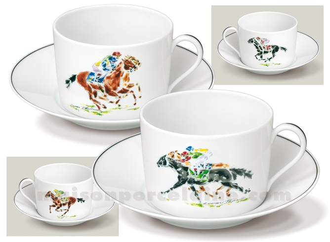 TASSE DEJEUNER+SOUCOUPE LIMOGES EMPIRE 10X7X17.5 3