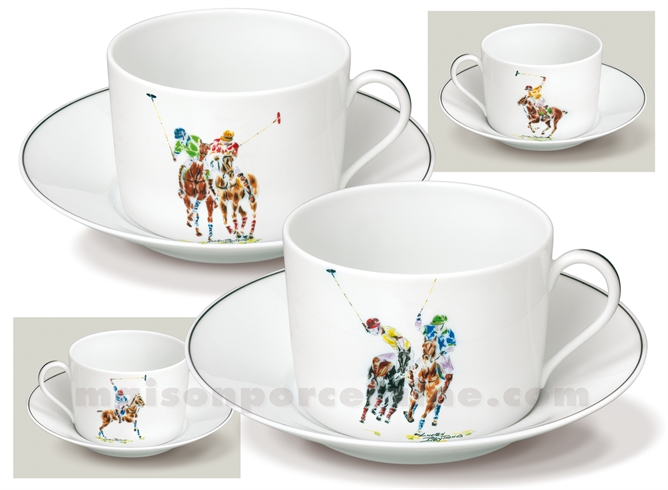 TASSE DEJEUNER+SOUCOUPE LIMOGES EMPIRE 10X7X17.5 3