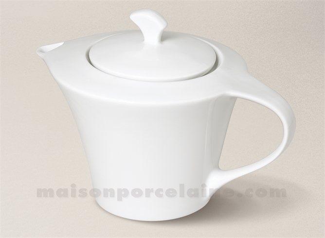 THEIERE PORCELAINE BLANCHE KOSMOS GM 23X15.5X17 1.2L