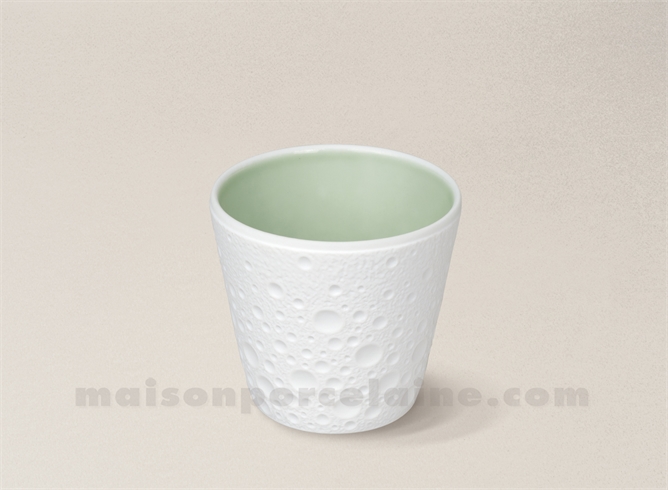 VERRE CAFE BISCUIT PORCELAINE DE LIMOGES 15CL