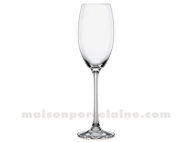 VIVENDI - VERRE  CHAMPAGNE 27,2CL H23,6CM  - COF/4 FRET DE 4FRET DE 4FRET DE 4