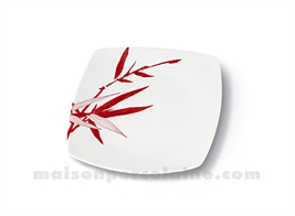 ASSIETTE CARREE DESSERT SAHARA 21X21