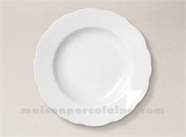 ASSIETTE CREUSE AILE LIMOGES COLBERT 21.5