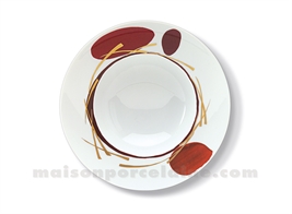 ASSIETTE CREUSE AILE LIMOGES ENVIE D23
