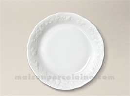 ASSIETTE CREUSE CALOTTE CALIFORNIA LIMOGES PORCELAINE BLANCHE D19