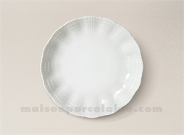 ASSIETTE CREUSE CALOTTE PATE EXTRA BLANCHE LIMOGES CORAIL D19