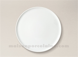 ASSIETTE DESSERT PORCELAINE BLANCHE YAKA 21.5CM