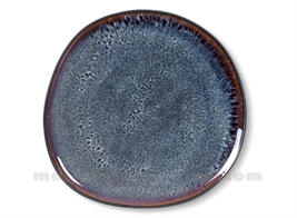 ASSIETTE GRES PLATE MEDARD DE NOBLAT GAO 27 CM
