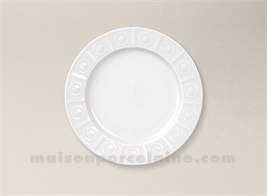 ASSIETTE PAIN LIMOGES PORCELAINE BLANCHE OSMOSE