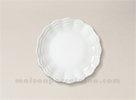 ASSIETTE PAIN PATE EXTRA BLANCHE LIMOGES CORAIL D16