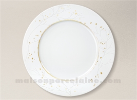 ASSIETTE PLATE BANQUISE D27