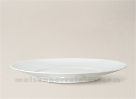 ASSIETTE PLATE LIMOGES PORCELAINE BLANCHE ENVIE D28 - Maison de la  Porcelaine