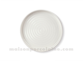 PLATE BLANC CASSE 16CM