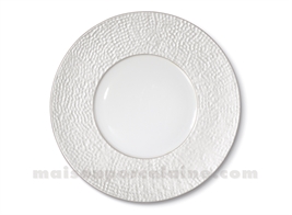 ASSIETTE PLATE REVES D'OPALINE D27 - Perle