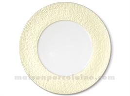 ASSIETTE PRESENTATION REVES D'OPALINE D31 - VANILLE