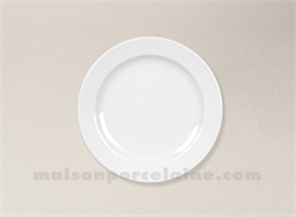 BISTROT ASSIETTE CHR PAIN PORCELANE BLANCHE 17CM