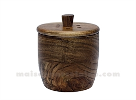 BOÎTE À AIL EN BOIS D12 H15CM