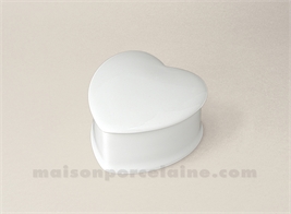 BOITE PILULES PORCELAINE BLANCHE COUR ELISE 7X7X4