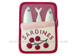 BOÎTE SARDINES TOMATE L13,4 P10 H7CM
