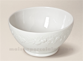 BOL CALIFORNIA PORCELAINE BLANCHE N°6 D18 1L