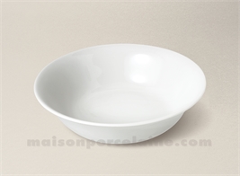 BOL SALADE/CEREALES  PORCELAINE BLANCHE FABRIQUE EN FRANCE EMPIRE D18