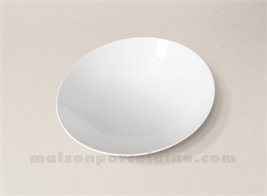 BOL SALADE/CEREALES PORCELAINE BLANCHE ZEN 19