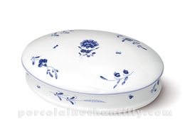 BOMBONNIERE LIMOGES OVALE PLATE ANDRE 18X12