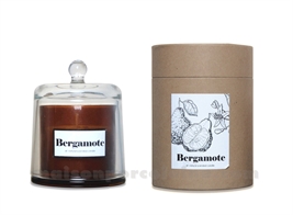 BOUGIE CLOCHE MINI BERGAMOTE PÉTILLANTE D8,5 H11,5CM