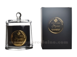 BOUGIE CLOCHE NOIRE PM FIGUIER D10,5 H13,5 CM