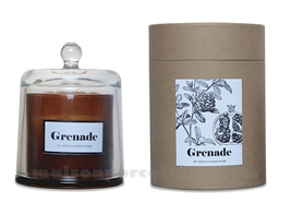 BOUGIE CLOCHE PM GRENADE ACIDULÉE D10,5 H13,5CM