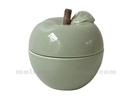 BOUGIE POM' GLOW MATCHA SALVIA D9,8 H10,2CM