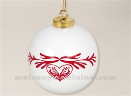 BOULE NOEL 9CM