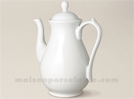 CAFETIERE PORCELAINE BLANCHE LIMOGES SEVRES MM 23X20 1.3L