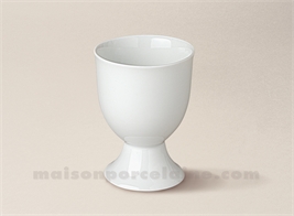 COQUETIER PORCELAINE BLANCHE PIED 7X6COQUETIER PIED 7X6COQUETIER PIED 7X6