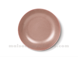 COUP SOUP/CEREAL PLATE PORCELAIN 'OKRA TERRACOTA'  20X4.2CM
