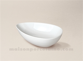 COUPELLE AVOCAT PORCELAINE BLANCHE 13X8