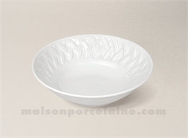 COUPELLE CREME LIMOGES PORCELAINE BLANCHE LOUISIANE D14