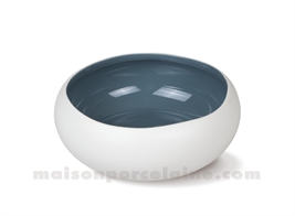 COUPELLE GRES MEDARD DE NOBLAT OSLO PACIFIC BRILLANT / DOS ECRU MAT 12 CM
