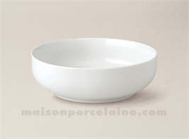 COUPELLE PORCELAINE BLANCHE BORDS DROITS FLANDRE N°5 D16