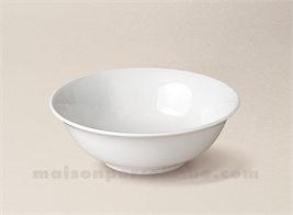 COUPELLE PORCELAINE BLANCHE CONIQUE SOLOGNE 13X4