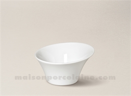 COUPELLE PORCELAINE BLANCHE KOSMOS 9X5 9CL